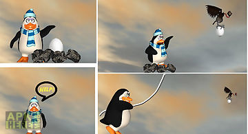 Swinging penguin
