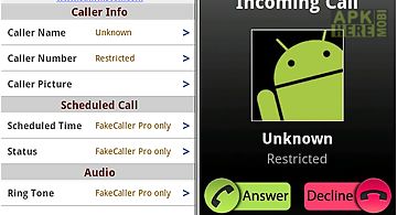 Fake caller