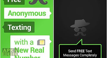 Mustache anonymous texting sms