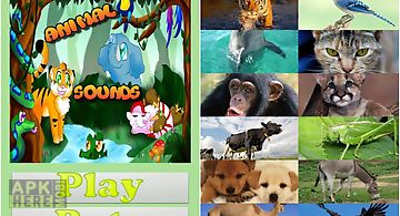 Animal sounds game for kids