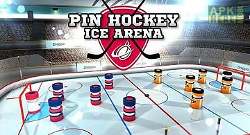 Pin hockey: ice arena