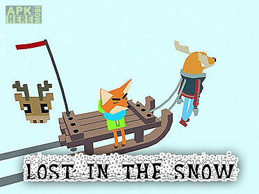 lost in the snow