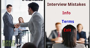 Basic interview mistakes
