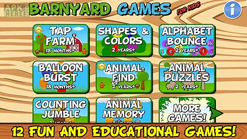 barnyard games for kids free