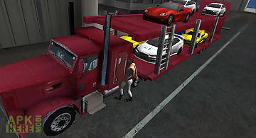Car transporter 3d truck sim