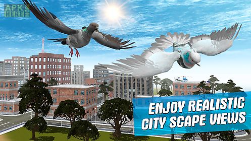 city bird pigeon simulator 3d