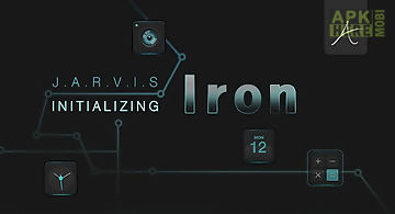Iron atom theme
