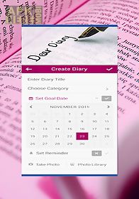 personal diary with password