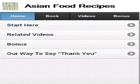 asian food recipes app