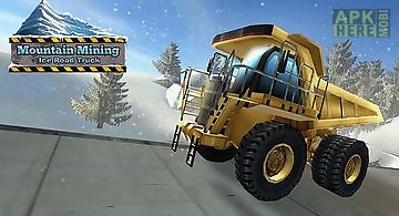 Mountain mining: ice road truck