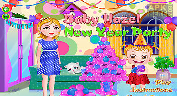 Baby hazel new year party