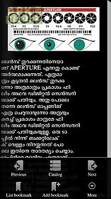 malayalam camera dictionary
