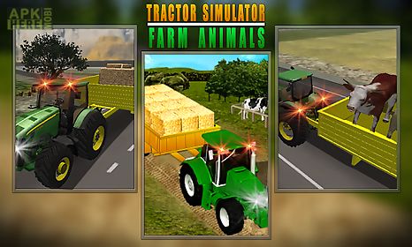 tractor simulator farm animals