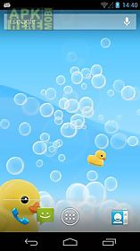 blowing bubbles  live wallpaper