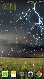 thunder storm  live wallpaper