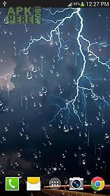 thunder storm  live wallpaper