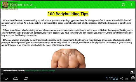 100 body building tips 2014
