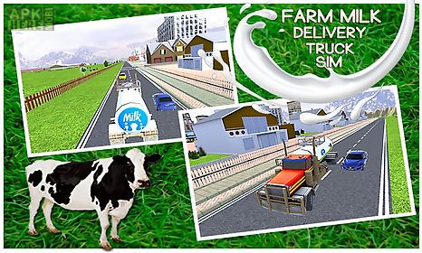 farm milk delivery truck sim