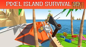 Pixel island survival 3d