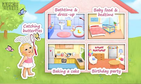 sweet baby girl - dream house - 5 in 1 mini games