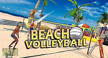 Beach volleyball 3d