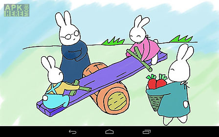coloring doodle - bunny go