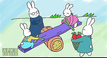 Coloring doodle - bunny go