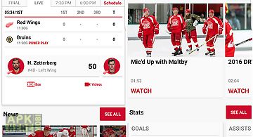 Detroit red wings mobile