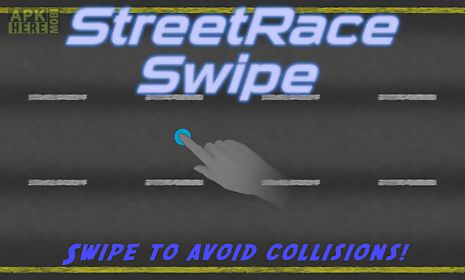 street race swipe racing game