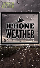 iphone weather