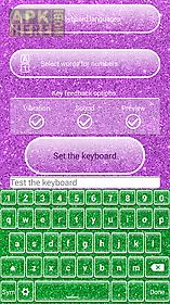 glitter keyboard customizer