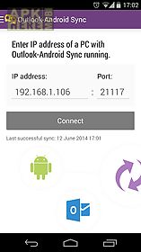 outlook-android sync