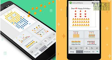 Touchpal emoji - color smiley