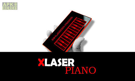 x-laser piano simulated