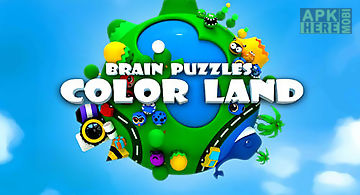 Brain puzzle: color land