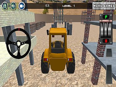 construction car parking 3d