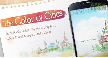 The color of cities atom theme