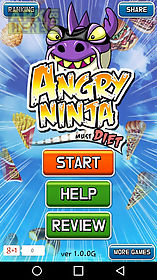 angry ninja diet