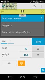 jucy workout gym & fitness log