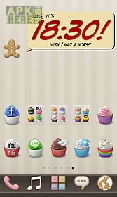 sweet cupcake dodol theme