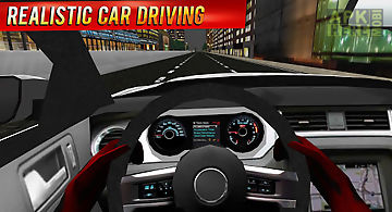 Car driving 3d - night driving