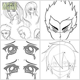 drawing anime step by step