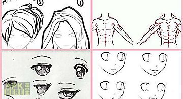 Drawing anime step by step