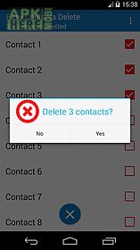 easy contacts delete