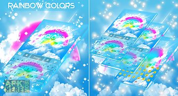 Rainbow colors go keyboard