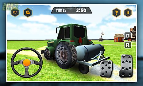 hay farm truck driver logs 3d