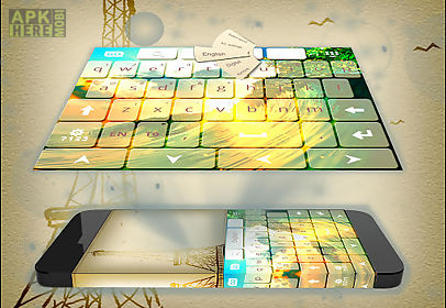 eiffel tower keyboard theme