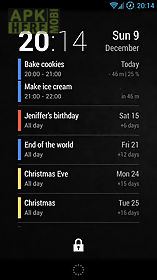 neat calendar widget