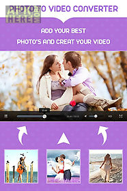 photo to video movie slideshow