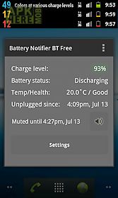 battery notifier bt free